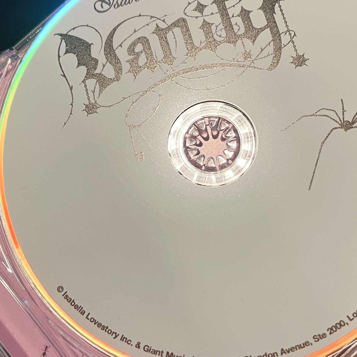 Isabella Vanity CD